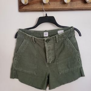 Gap High Waist Utility Short